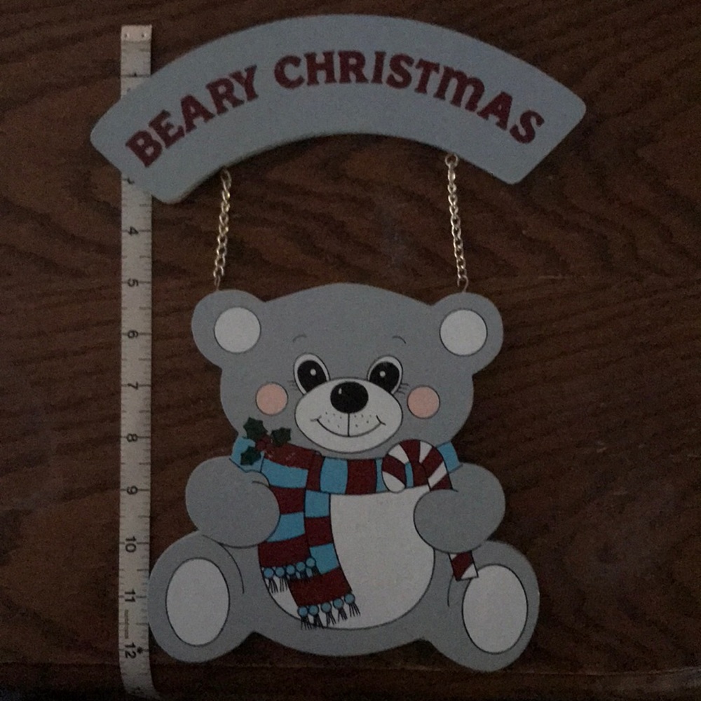 Wooden Greeting Sign